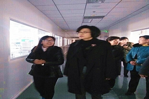 湖北省妇联主席彭丽敏调研华工高理