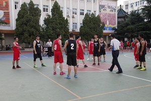 2015年7月公司与大禹电气公司篮球比赛
